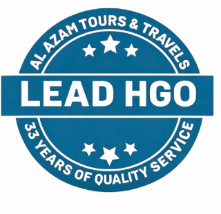 Lead HGO — Al Azam Tours and Travels, 33 years of quality service